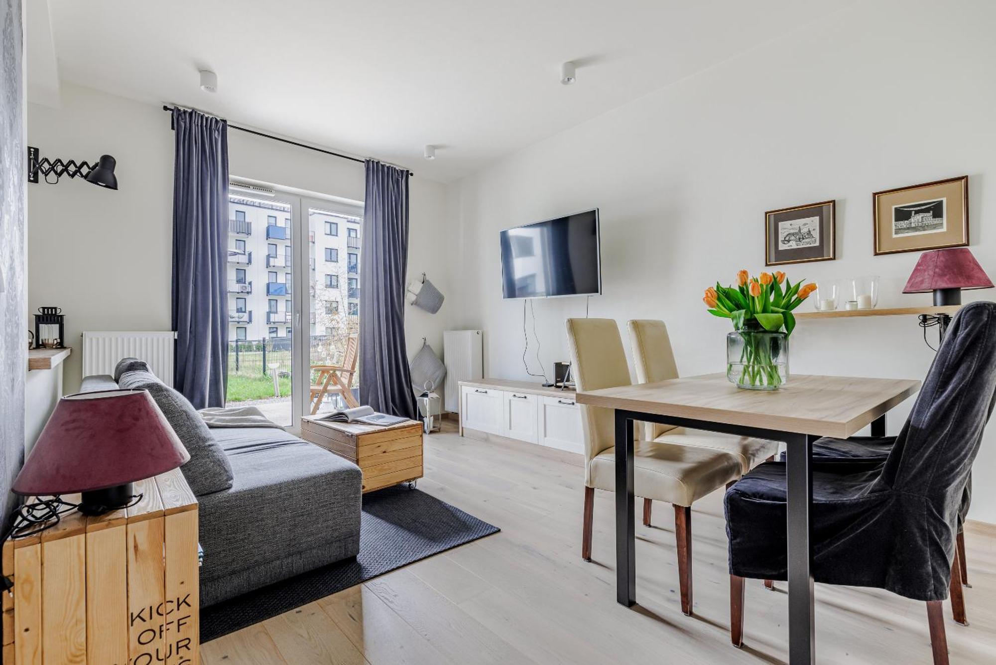 Relax&Comfort New Waw 50 Sqm With Terrace, Garden, Free Parking And Ac 바르샤바 외부 사진