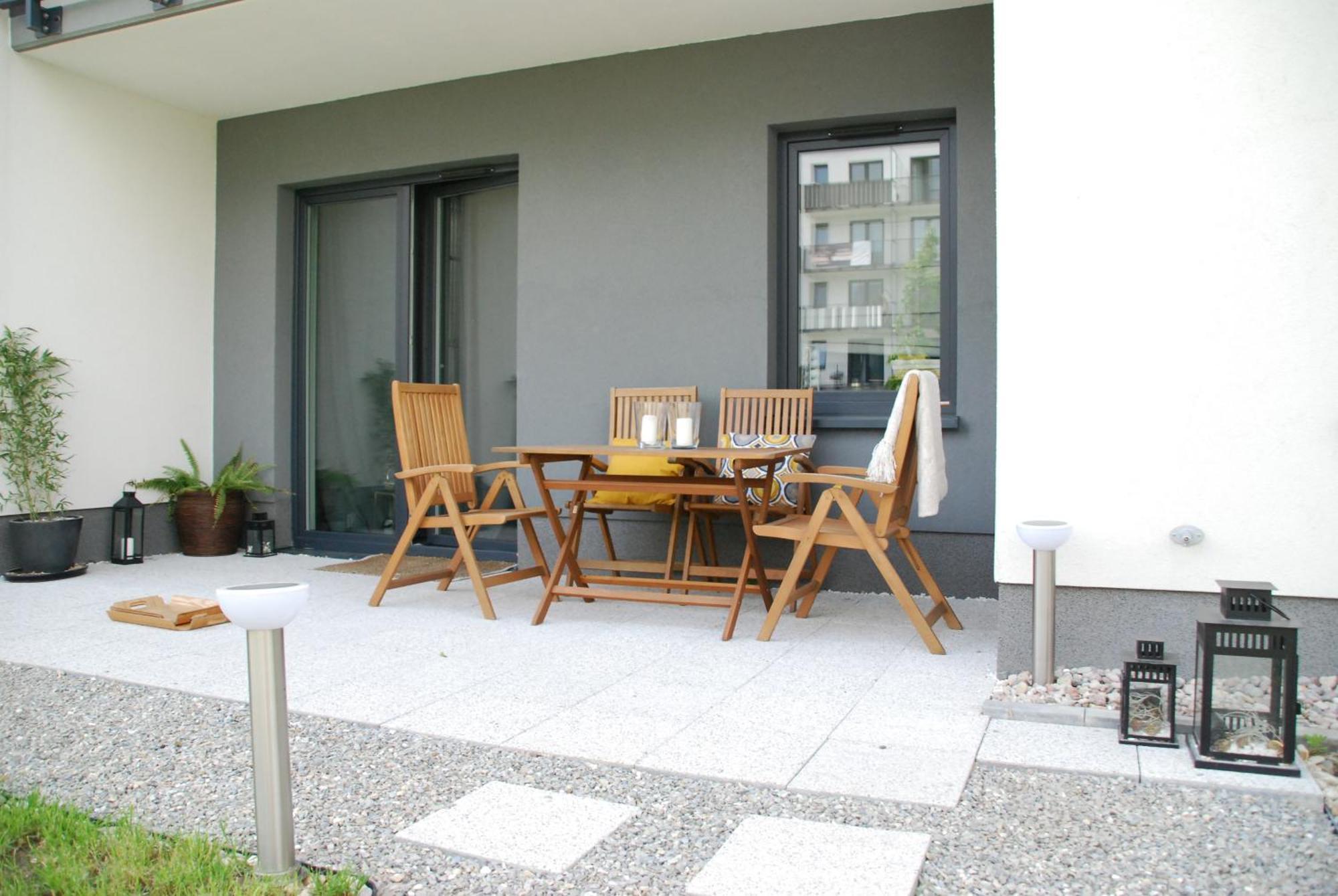Relax&Comfort New Waw 50 Sqm With Terrace, Garden, Free Parking And Ac 바르샤바 외부 사진