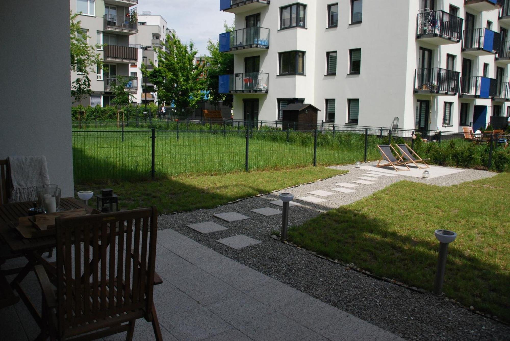 Relax&Comfort New Waw 50 Sqm With Terrace, Garden, Free Parking And Ac 바르샤바 외부 사진