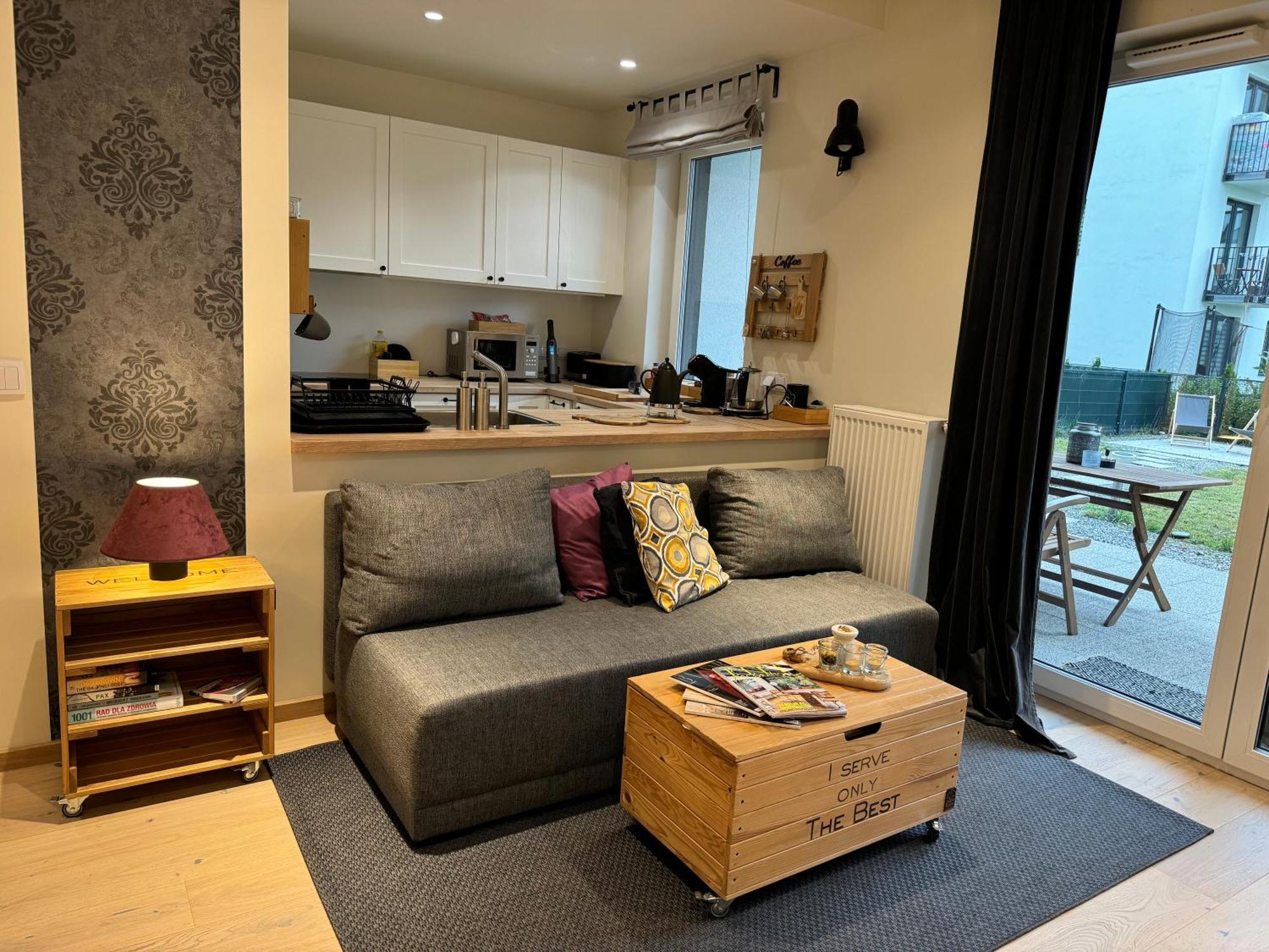 Relax&Comfort New Waw 50 Sqm With Terrace, Garden, Free Parking And Ac 바르샤바 외부 사진